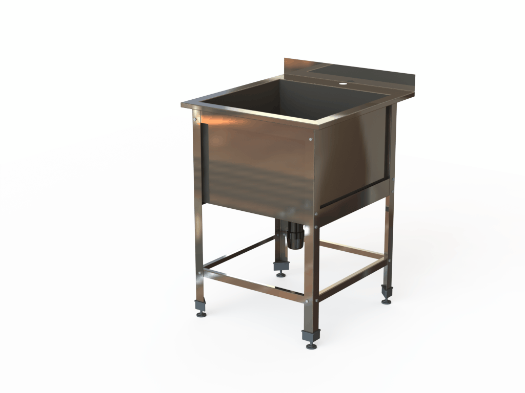 Ванна сварная 1 секционная ВМСН1-5/5Б