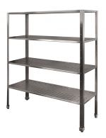 Комплект полок с перфорацией для стеллажа ПСТП-8/6