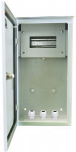 Щит распределительно-учетный герметичный легкий ОЩРУгл-1Н-6зс