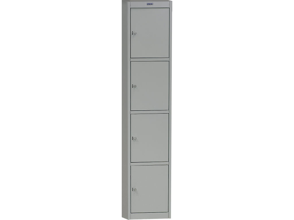 Металлический шкаф для одежды ПРАКТИК AL-04