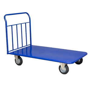 Тележка платформенная ТП 400 с резиновым покрытием