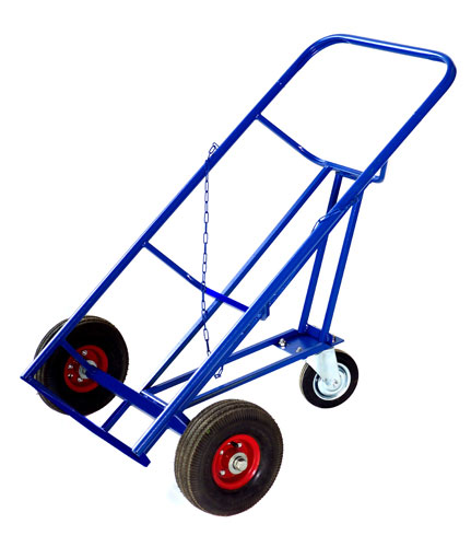 Тележка для транспортировки металлических бочек КБ-2