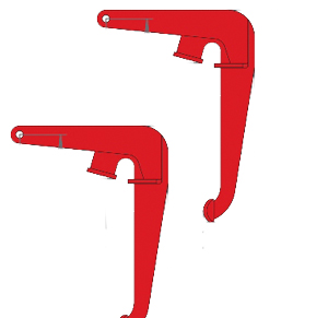 Захват для бочек вертикальный г/п 0,6тн (ETM-SL-148 типа)