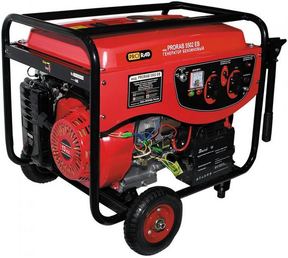 Генератор синх. TOR LB6500E 5,0кВт(COP), 220В,25л