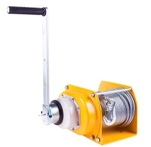 Лебедка ручная TOR JHW-1 (г/п 1,0 т, длина троса 40 м)