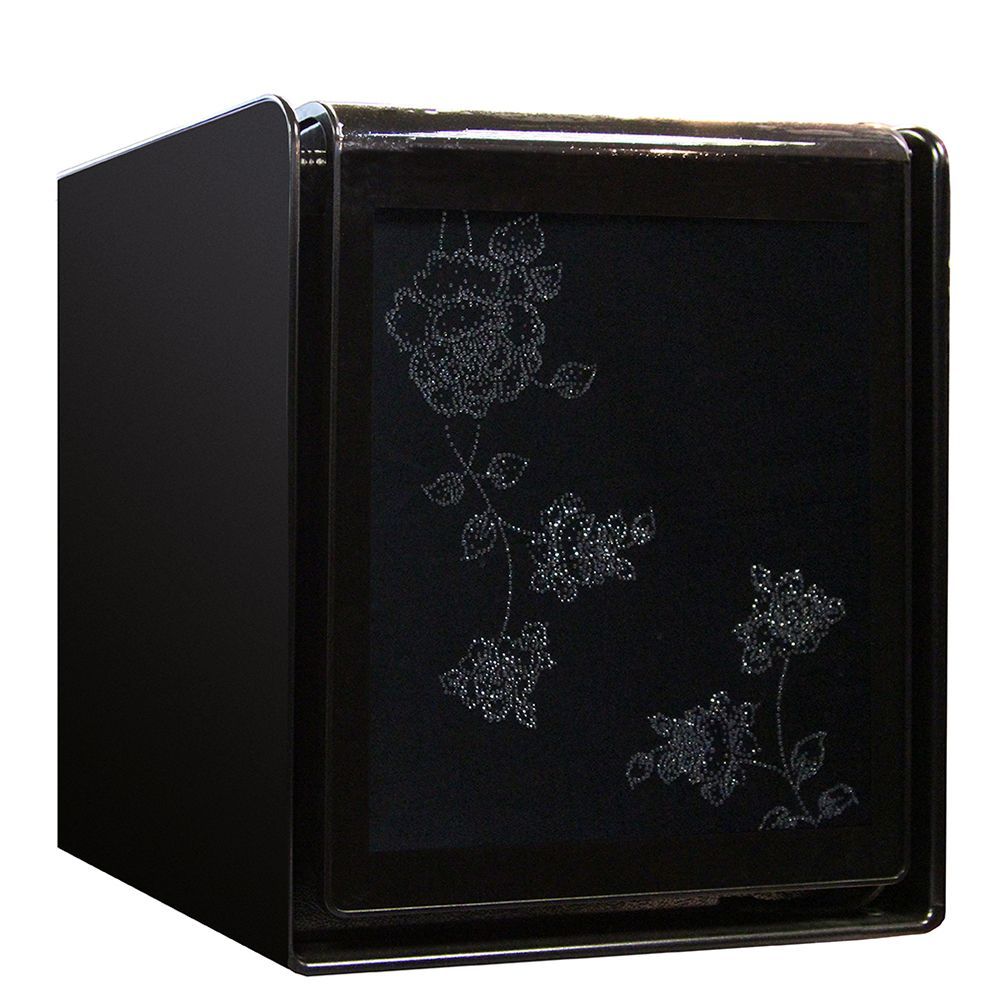 Сейф Lucell LU-1000BW#P Бело-лиловая роза Swarovski