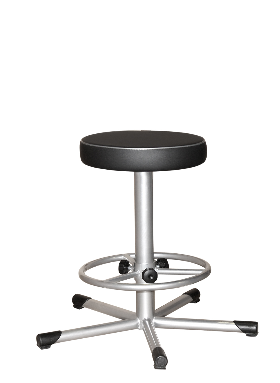 Промышленный табурет с регулируемой опорой для ног