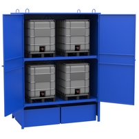 Шкаф металлический для хранения IBC/KTC контейнеров