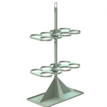 Контейнер (паллета) для 8-ми кислородных газовых баллонов КГБ-07