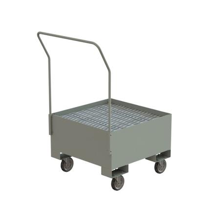 Поддон для хранения бочки ПДБК-01П на колесах 810х810 ПВЛ