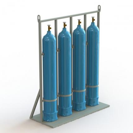 Стойка для газовых баллонов СГМ-04м