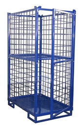 Сетчатое ограждение без поддона и полки с боковой дверью ОПС-1800М