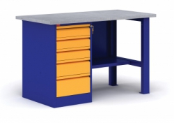 Верстак металлический однотумбовый ВП-3/1,2