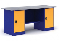 Верстак металлический двухтумбовый ВП-5/1,6