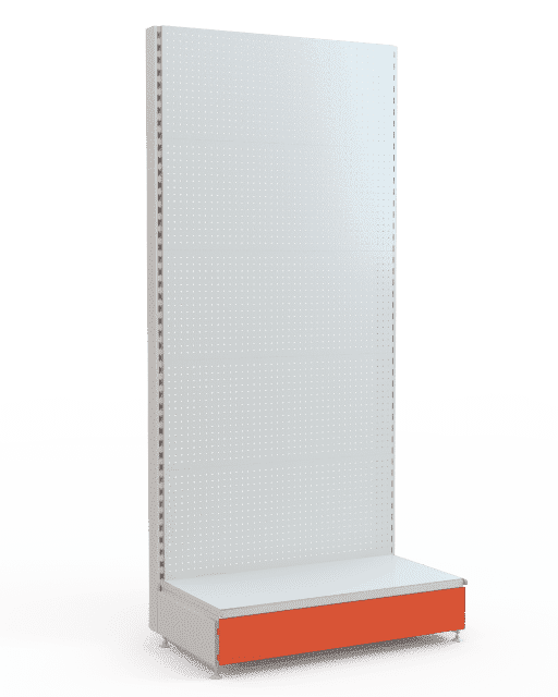 Стеллаж металический с перфорацией