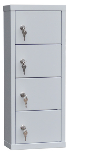 Шкаф для мобильных телефонов на 4 ячейки