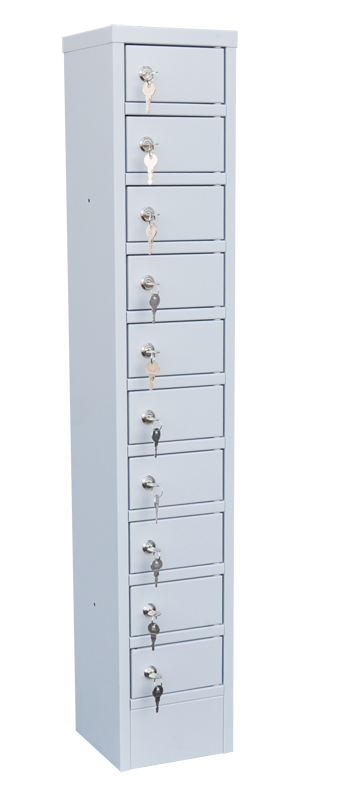 Шкаф для мобильных телефонов на 10 ячеек