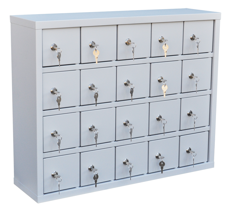 Шкаф для мобильных телефонов на 20 ячеек