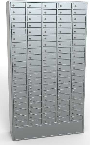 Шкаф для мобильных телефонов ШТМ 100-Д