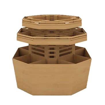 Островной стеллаж для хлеба и печенья