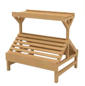 Овощной стеллаж развал под ящики