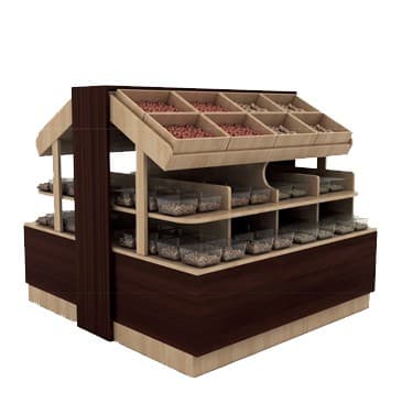 Стеллаж для овощей, фруктов и орехов