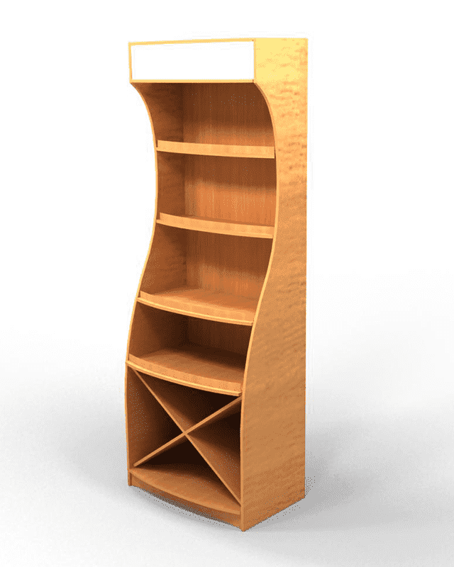 Стеллаж для элитного алкоголя LP 004