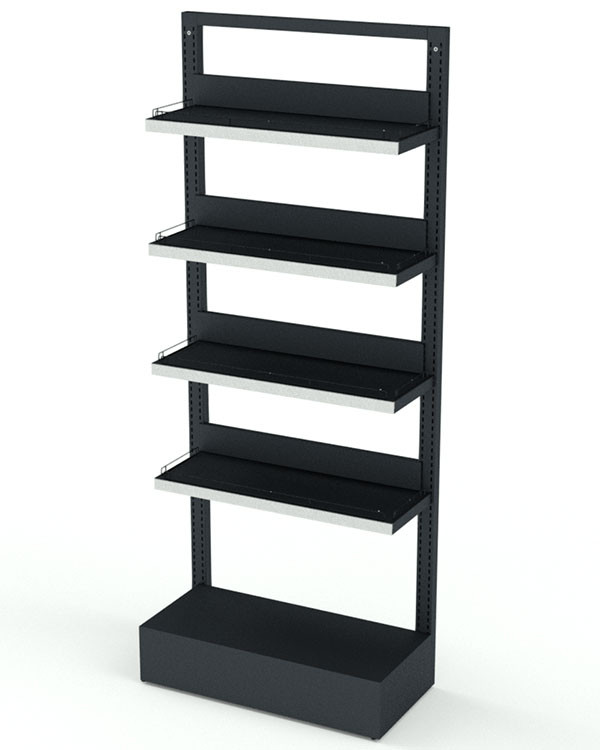 Модуль пристенный с полками