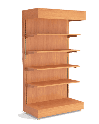 Стеллаж с фризом для вина и алкоголя