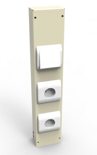 Блок розеток с выключателем СВ-БРВ