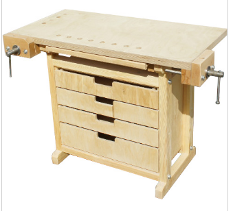 Верстак Маленький мастер с тумбой «Практик»