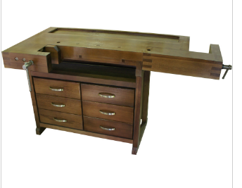 Верстак Ученический (бук) с тумбой "Престиж"