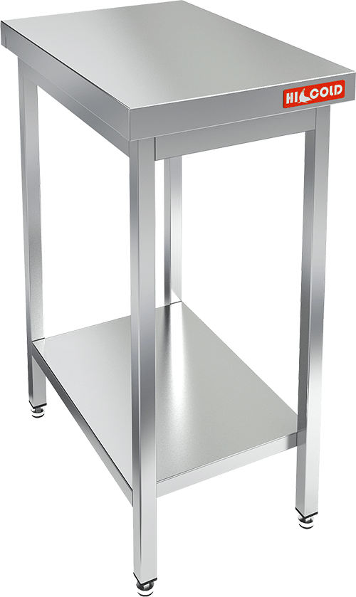 Стол нержавеющий разделочный центральный НСО-19/6П с полкой