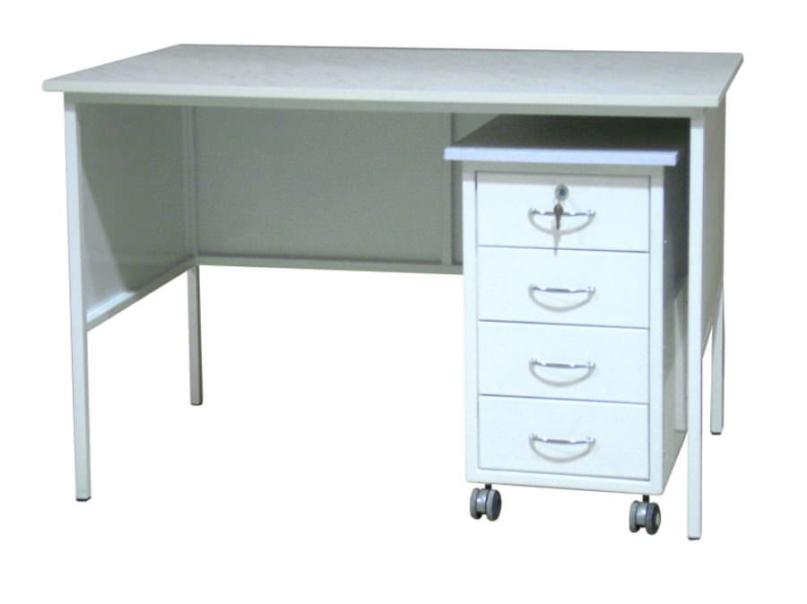 Стол однотумбовый СМ 1-1С