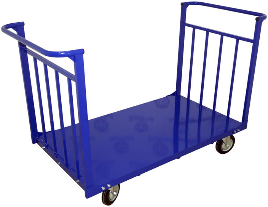 Усиленная тележка ТПУД 5 с двумя ручками