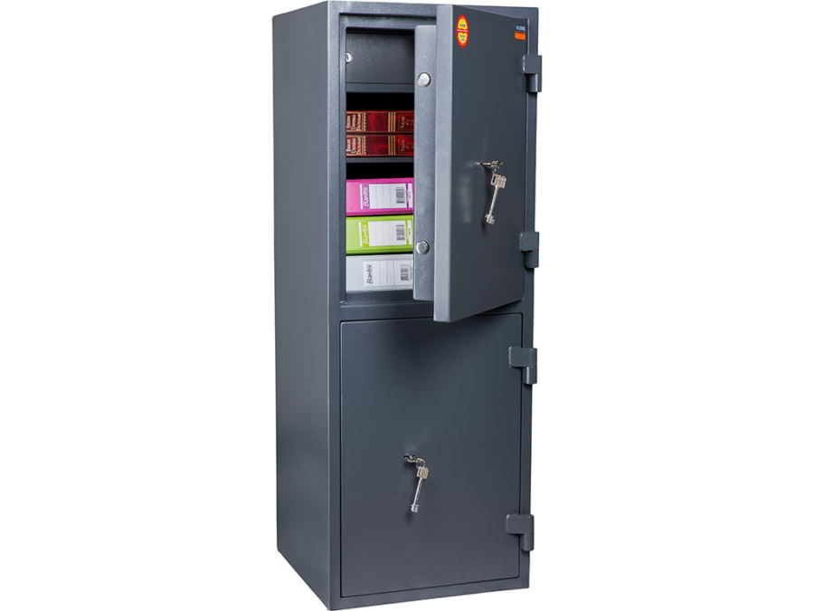 Сейф огневзломостойкий VALBERG КВАРЦИТ 120Т/2 с ключевым замком