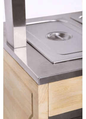 Стол производственный С-6/6БП-Ц