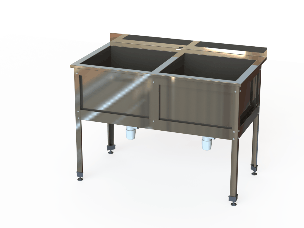 Ванна сварная 2-х секционная ВМСН2-12/6Б