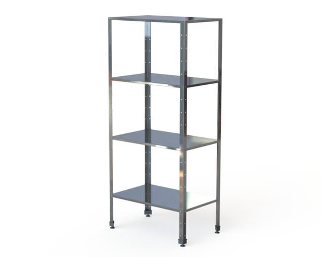 Комплект сплошных полок для стеллажа ПСТ-8/6