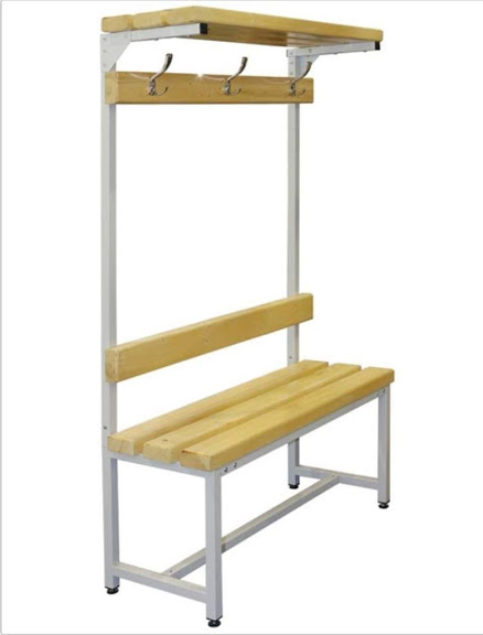 Скамейка для раздевалок CК-1В-Ш-1500