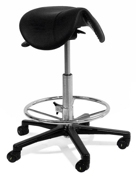 Антистатический табурет KAT Седло ESD
