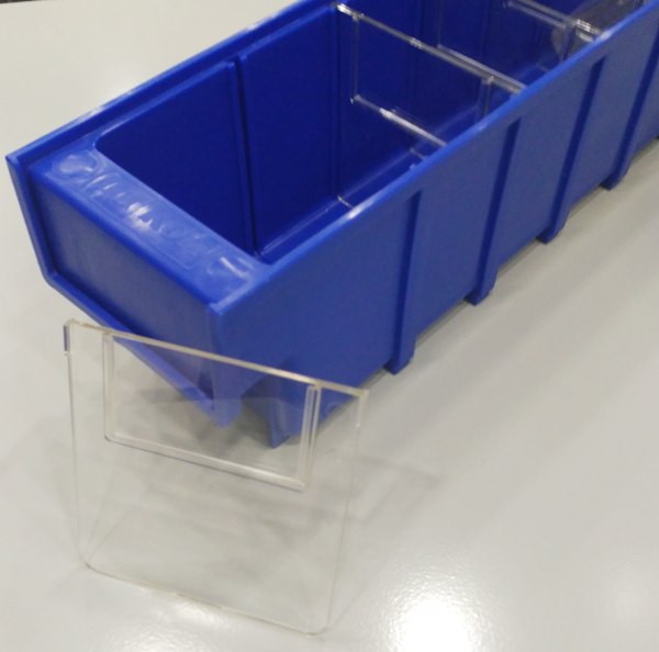 Держатель этикеток для перегородок ящиков Б Ш 92 (10 шт.)