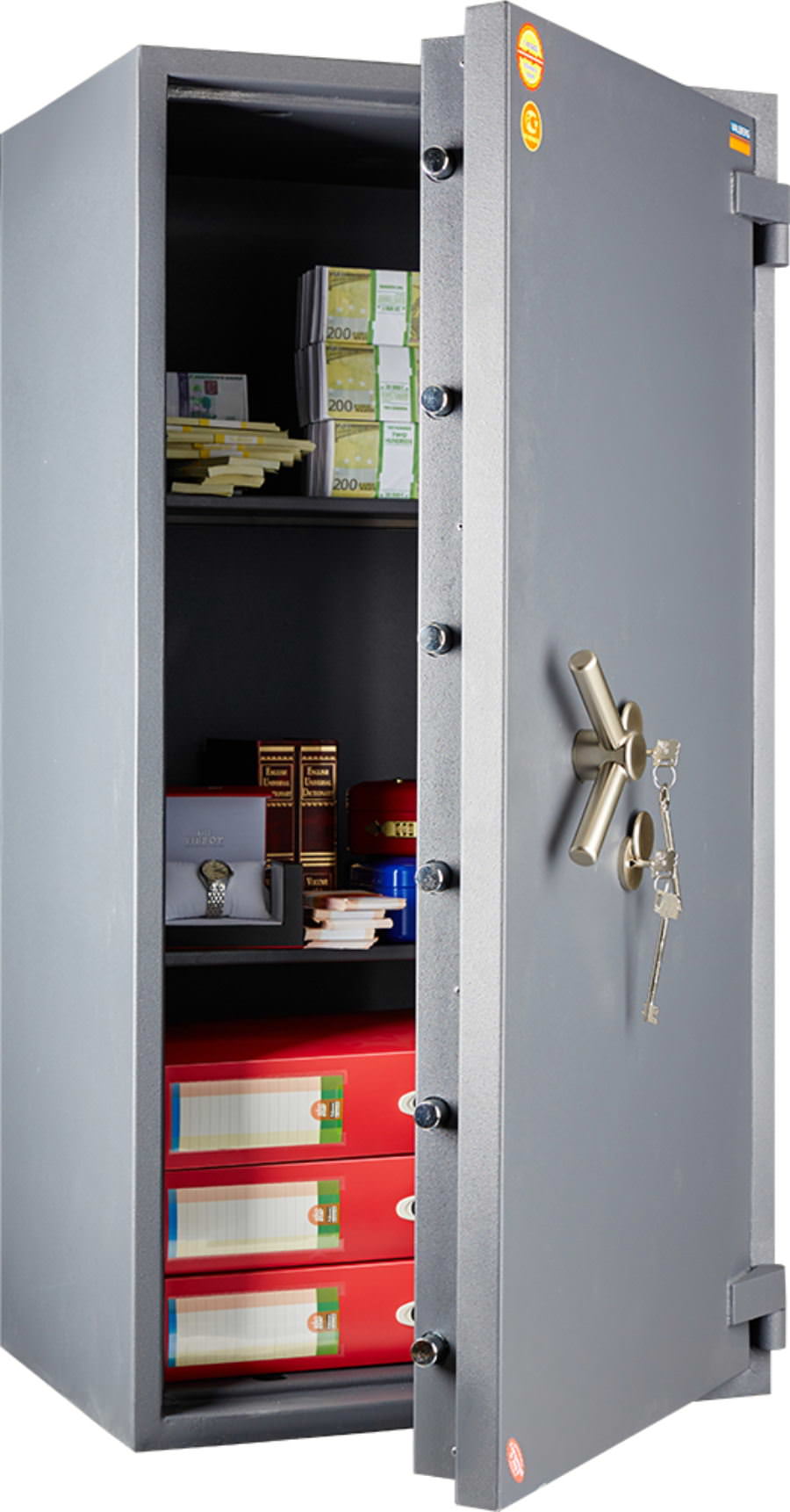 Взломостойкий сейф BASTION-M 1368 с ключевым замком