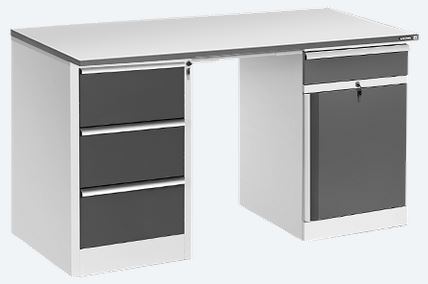 Стол рабочий КОНСТАНТ CP-18-7+ДР-03+ТМБ-02 ESD