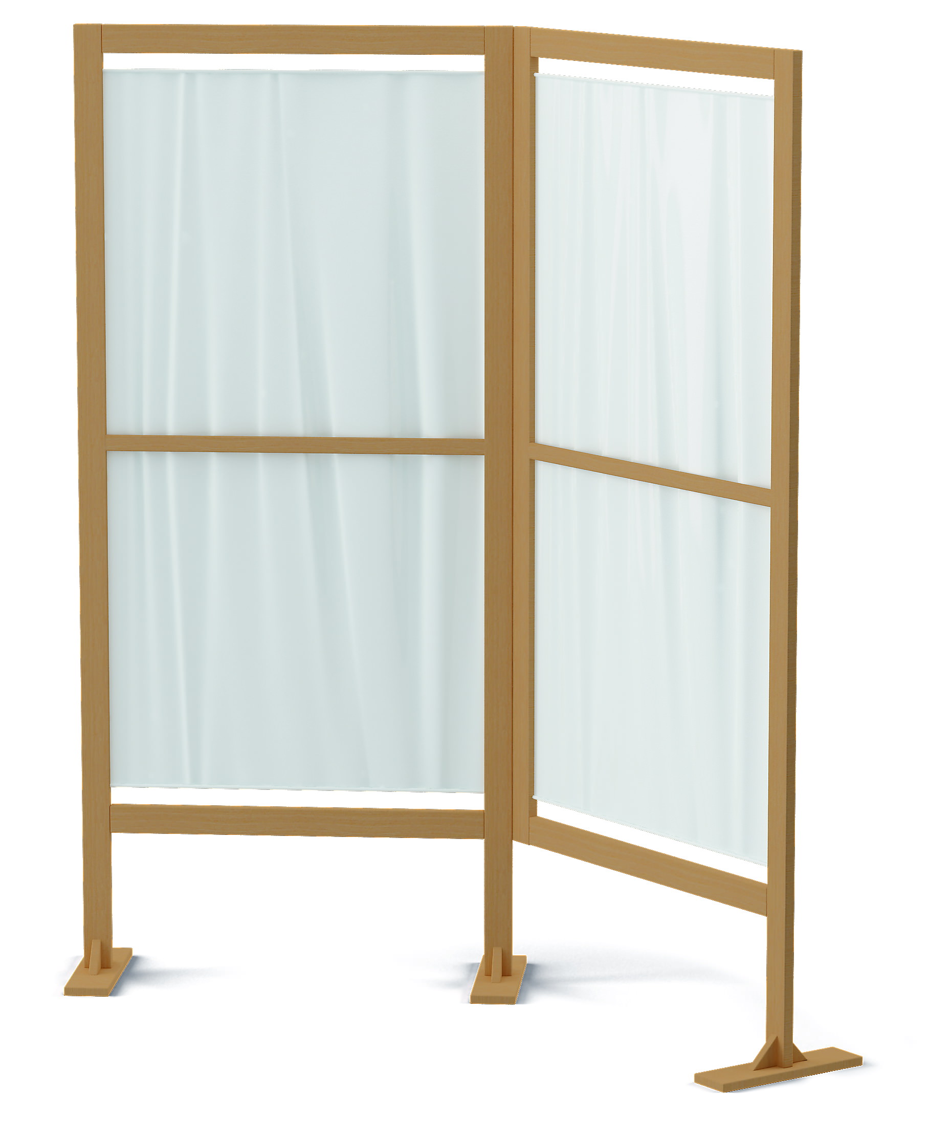 ШИРМА Двухсекционная ДМ-5-002-08