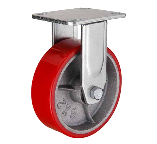 Колесная опора FCP 63 большегрузная неповоротная