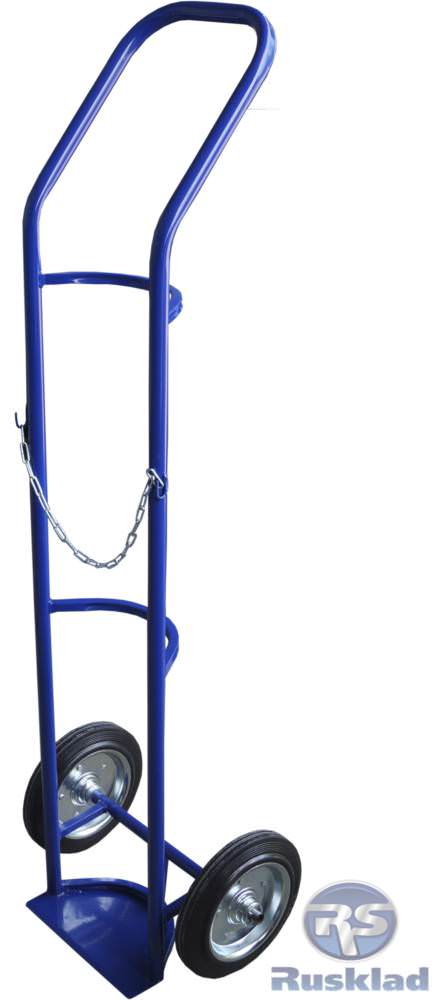 Складская двухколесная тележка для одного баллона ГБ-1