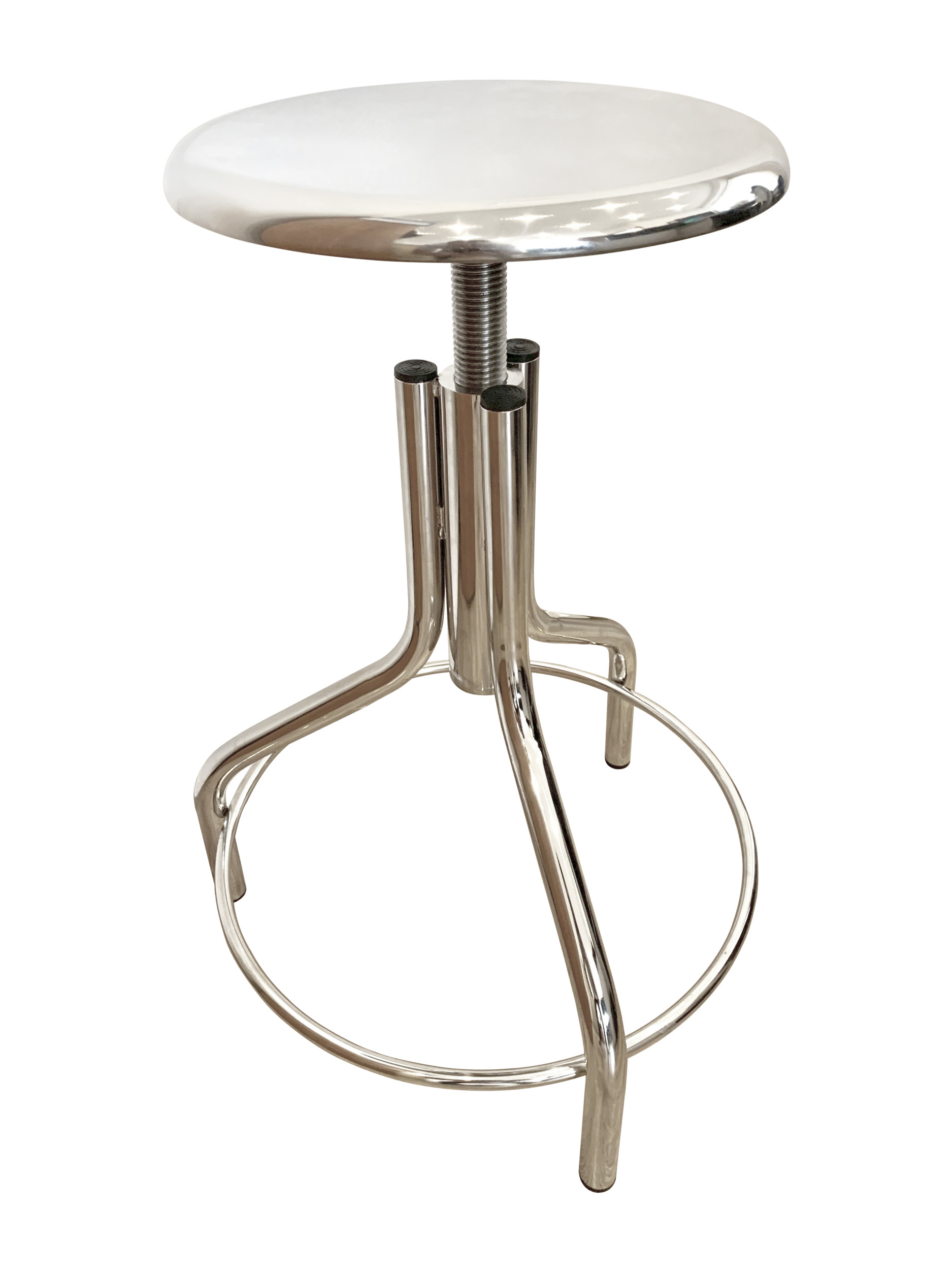 Табурет из нержавеющей стали FETEK ТВНС-08 винтовой