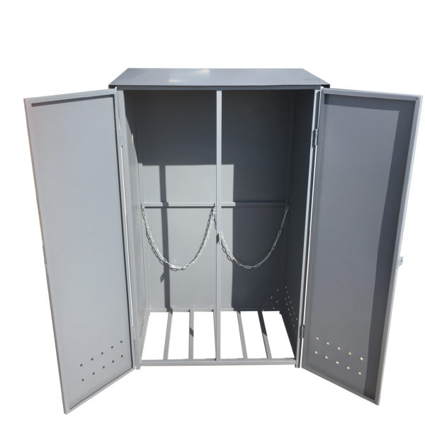 ШГМ-02-03 шкаф для 2-х газовых баллонов