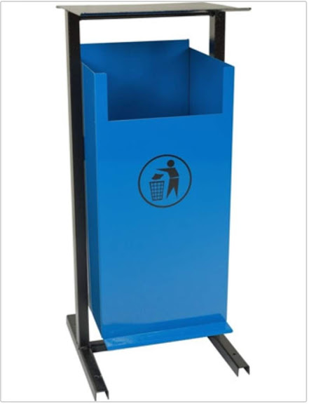 Металлическая урна для мусора - УОН